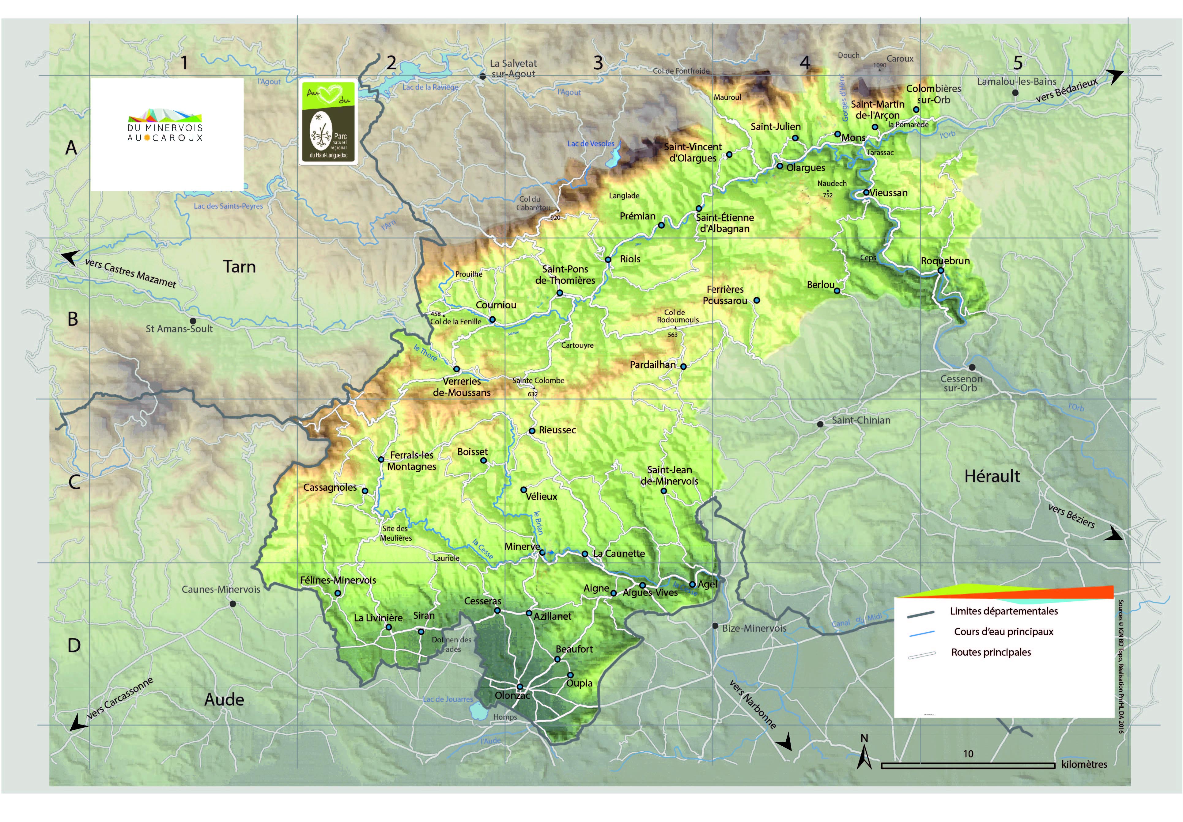 carte territoire